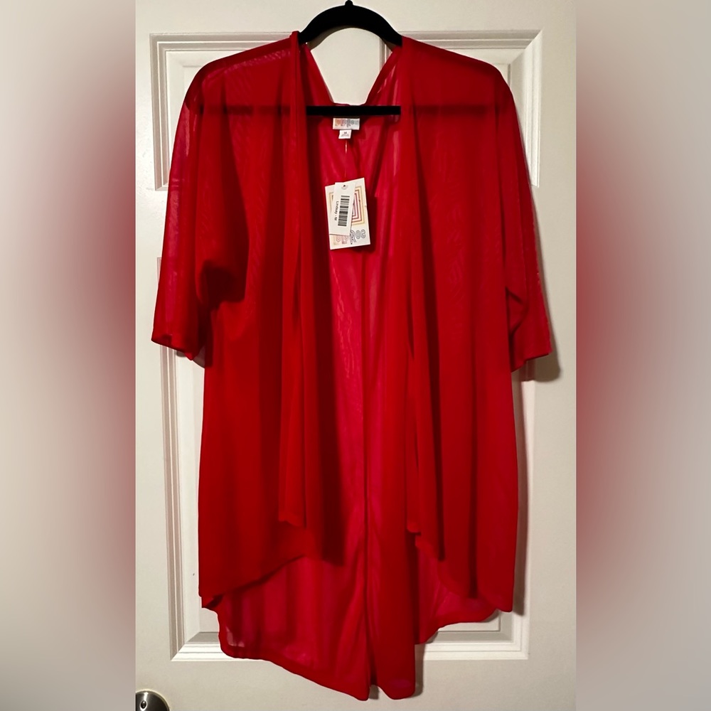 Lularoe “Lindsay” kimono style top piece.